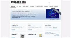 Desktop Screenshot of lyngsoe-edb.dk